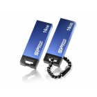 USB 16GB  Silicon Power  835 синий, металл